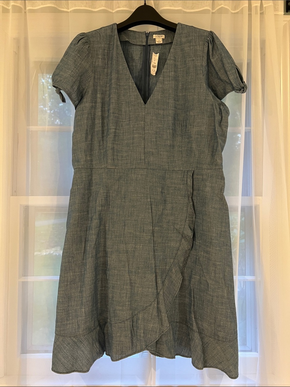 JCrew Factory Cotton (Denim Style) Dress - NEW WITH TAGS